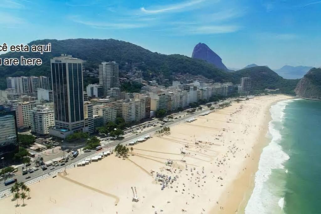 ריו דה ז'ניירו Apartamento Copacabana Beach - Apartamento Confortavel Posto 2 Vista Mar מראה חיצוני תמונה