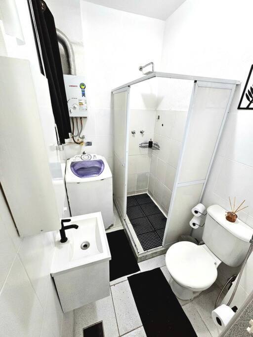 ריו דה ז'ניירו Apartamento Copacabana Beach - Apartamento Confortavel Posto 2 Vista Mar מראה חיצוני תמונה